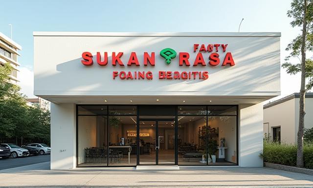 Hadapan studio Sukan Rasa